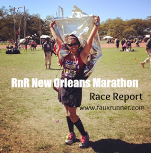 RnR New Orleans Marathon Race Report