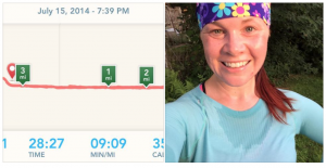 Joy Shipley - I just ran the virtual 5k and I'm so pumped I did a sub-30!! I pushed, and I think I still had more! I have really been underestimating myself, I think. Thanks for the push and awesome group mentality here!! My mantra tonight was GFU, or "get f-ing uncomfortable"