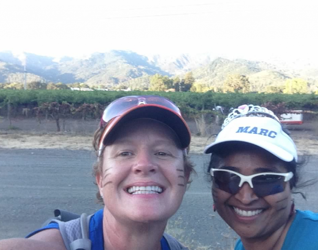 What good is a run without a mid run selfie? Especially with a fun running buddy and great surroundings!
